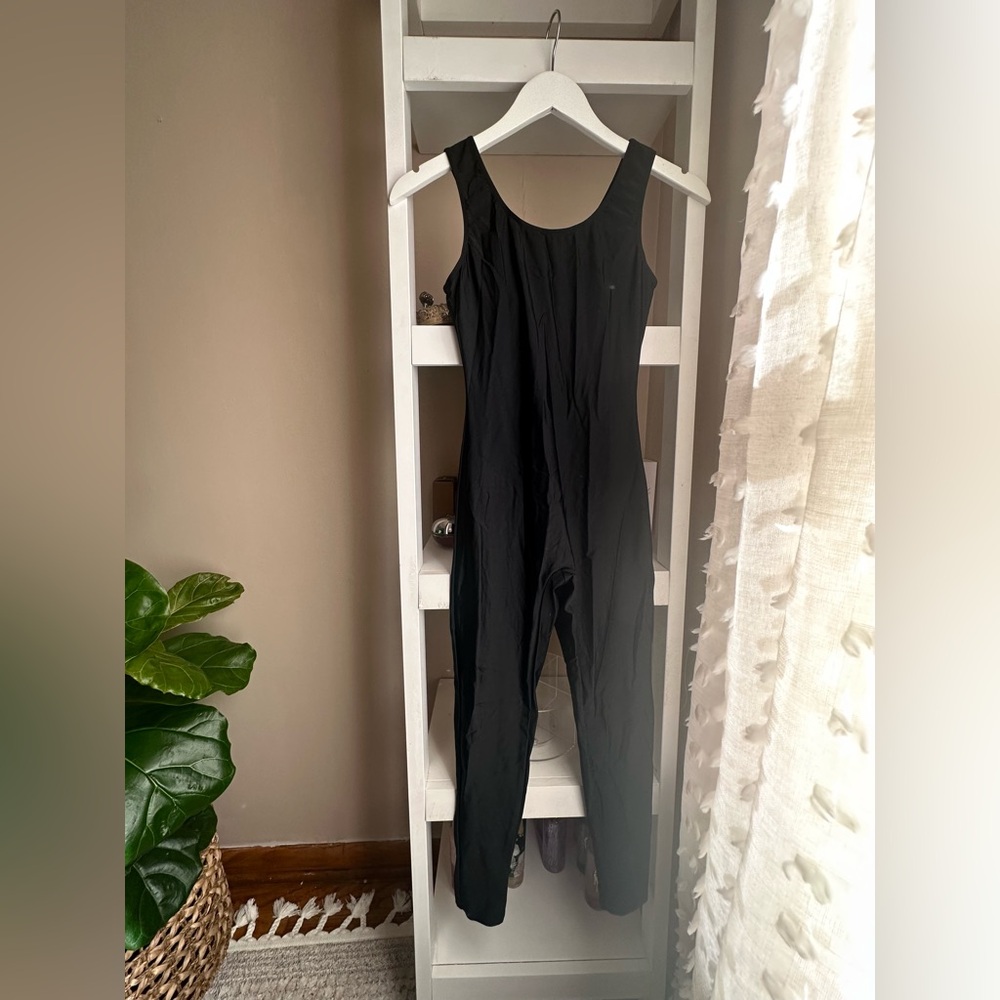 Black jumpsuit